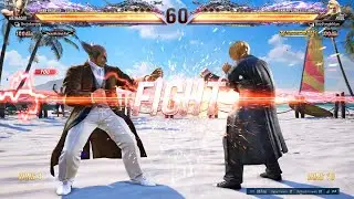 Tekken 8 | The Firing Battle B/w Heihachi & One Punch Man..!!