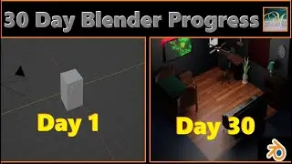 30 Day Blender Progression | New Years Resolution