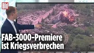 Russland wirft Drei-Tonnen-Bombe auf Krankenhaus | BILD-Lagezentrum