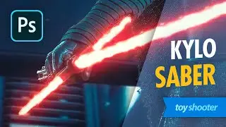 Kylo Ren Light Saber Effect! - DEAD Simple Photoshop Tutorial