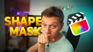 Shape Mask in final cut pro-Урок для начинающих