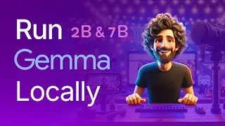 Run Google Gemma 2B 7B Locally on the CPU & GPU