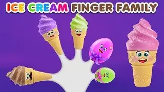 Ice Cream Finger Family Song | Daddy Finger Rhyme