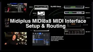 Midiplus MIDI8x8 MIDI Interface For Studio One 6 - Setup & Configuration