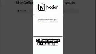 📢 Use Callouts for Beautiful Page Design 📢 