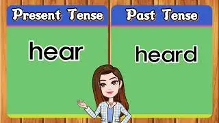 MOST COMMON IRREGULAR VERBS | Past Tense and Present Tense | Part 11