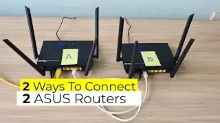 ASUS : Connect Router A to Router B