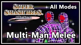 Super Smash Bros. Melee - Multi-Man Melee | All Modes