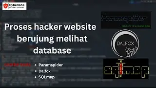 Dokumentasi [Cyber Security XSS-SQL] Proses hacker melihat database - Dalfox,Paramspider,SQLMap