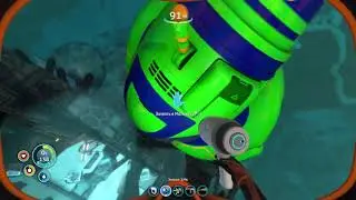 Subnautica Выпуск №16 Пропульсионная пушка и рука захват костюма КРАБ.Изучаем чертежи ЦИКЛОПА.