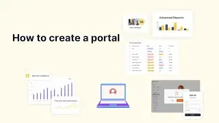 How to create a portal in the new dashboard