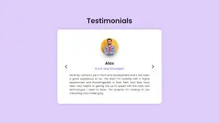 Responsive Testimonial Slider with HTML, CSS, and JavaScript