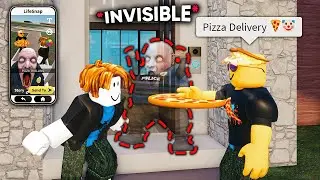 INVISIBLE SNAPCHAT ROBLOX TROLLING (PIZZA DELIVERY)