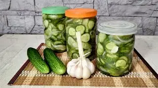 🥒🧅Очень Вкусные ОГУРЦЫ на зиму. Без Варки!  Без Стерилизации!  Мой САМЫЙ ЛЮБИМЫЙ  рецепт!