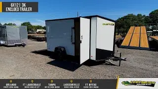 6x12 ENCLOSED Trailer offered by Load Runner Trailers