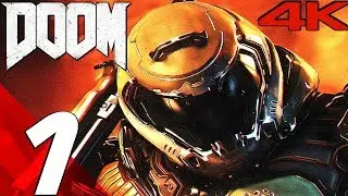 DOOM (2016) - Gameplay Walkthrough Part 1 - Prologue (4K 60FPS ULTRA)