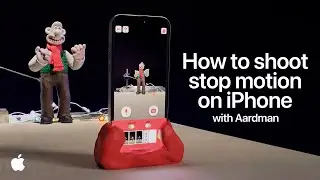 How to shoot stop motion on iPhone | with Aardman | Shot on iPhone