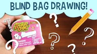 Blind Bag Drawing Challenge | Animal Jam Surprise Blind Bag