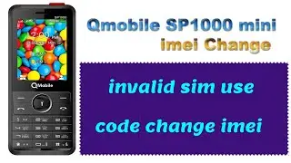 Qmobile SP1000 mini 2020 Imei Change Code Qmobile China SP1000 imei Repair Code -invalid