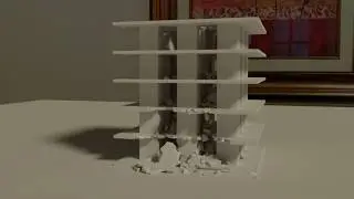 Single Mesh Building Fracture Tests - 