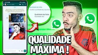 😍NOVO RECURSO! Como Enviar Fotos e Videos no Whatsapp Sem Perder a Qualidade 2021