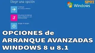 Entrar en las opciones de arranque de Windows 8 u 8.1