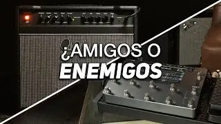 Lo podemos confirmar, un ampli real y uno virtual, SI pueden convivir - Tutorial capas de guitarra