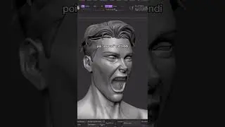 Easy Blend shapes  workflow with zbrush and Maya #zbrush #autodeskmaya #3dcharacter