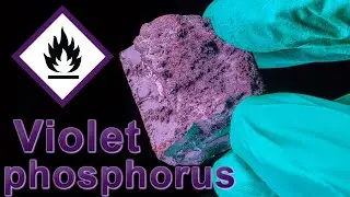 Violet violent Phosphorus EXPLODES on impact!