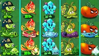 PvZ2 Ver11.7.1- 5 Best Combos (PLANT x VINE x MINT) Battlez - Who Will WIn ?