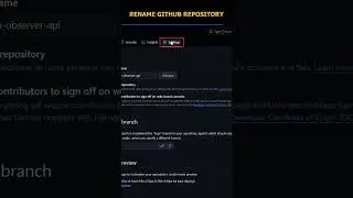 How to Rename GitHub Repository