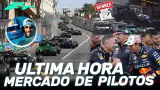 ¡¡ULTIMA HORA MERCADO de PILOTOS!! ANUNCIOS INMINENTES, OCON FUERA? CHECO PEREZ NEGOCIACION, SAINZ..