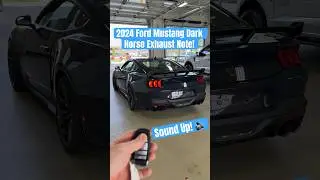 2024 Ford Mustang Dark Horse Exhaust Note! #ford #fordmustang #fordperformance #mustangdarkhorse