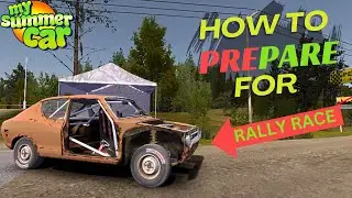 My Summer Car - How To Prepare Satsuma For Rally Sprint Race