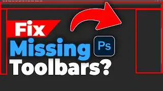 How to Reset Photoshop Tools Instantly | FIX All Missing Panels in Adobe Photoshop
