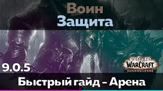 Воин 9.0.5 Защита - Таланты для Арены (Быстрый обзор) [World of Warcraft]