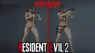 Resident Evil 2 Remake Nude MOD Claire Part 1