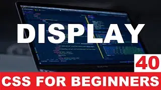 CSS Tutorial 40 : Display
