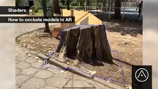 Occlude real-world objects in AR using the Occlusion Shader in ARki