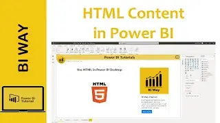 HTML in Power BI