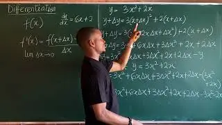 First Principle Differentiation Formula | Derivatives