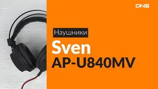 Распаковка наушников Sven AP-U840MV / Unboxing Sven AP-U840MV
