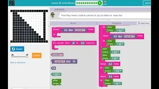 Code org - Course 4 - Lesson 18 Artist Binary