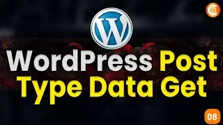 How To Get post type Data in WordPress || Part 8