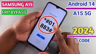 Samsung A15 5G (A156E) FRP Bypass Android 14 Without Pc || New Method 2024 - Talkback Not Working