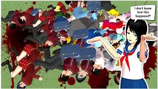 Kill All NPCs in Sakura Town • Sakura school simulator Gameplay