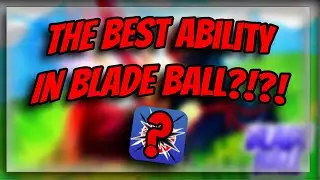 This Ability on Blade Ball INSTANTLY makes you a PRO...