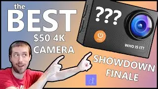 The BEST $50 4K Action Cam | Cheapest 4K Sport Cam Showdown Finale | Apeman A77 vs CT8500