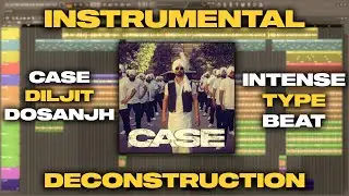 Instrumental - Case | Karamveer Saini Music | Diljit Dosanjh | Intense Type Beat |