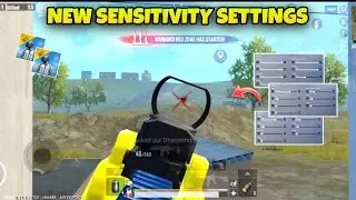 NEW SENSITIVITY SETTINGS |  PUBG LITE CONTROL SENSITIVITY NEW UPDATE